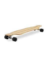 Two Bare Feet "The Larry" 39in Bamboo Series Longboard Skateboard Complete (Black Wheels)