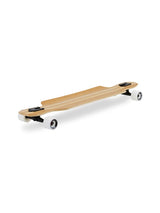 Two Bare Feet "The Hunter" 40in Bamboo Series Longboard Skateboard Complete (White Wheels)