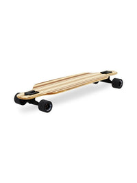 Two Bare Feet "The Austin" 36in Bamboo Series Longboard Skateboard Complete (Black Wheels)