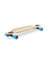 Two Bare Feet "The Austin" 36in Bamboo Series Longboard Skateboard Complete (Blue Wheels)