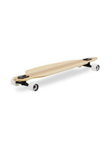 Two Bare Feet "The Duke" 41in Bamboo Series Longboard Skateboard Complete (White Wheels)