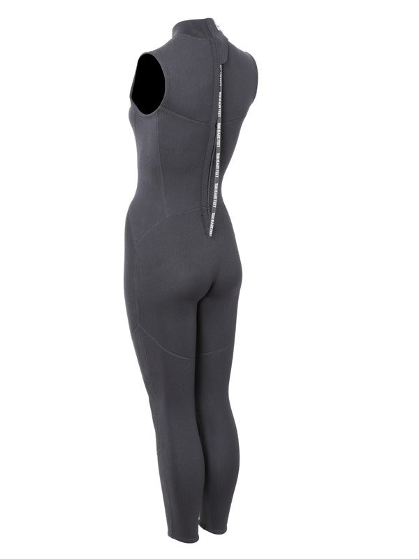 Two Bare Feet Thunderclap 2.5mm Womens Sleeveless Wetsuit (Black)-2XL Short Leg