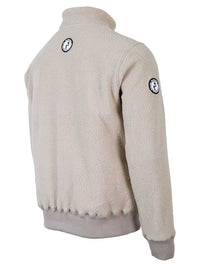 Unisex Sweater Fleece Jacket (Beige)