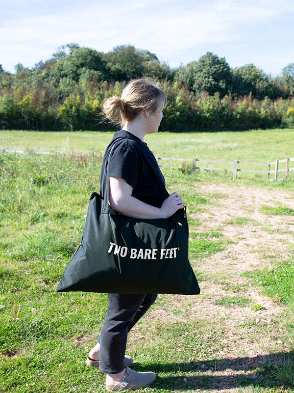 Two Bare Feet Weatherproof Tote Bag (Khaki)