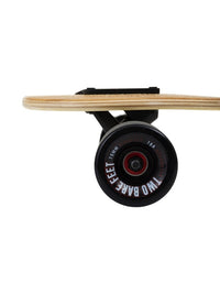 Two Bare Feet "The Hunter" 40in Bamboo Series Longboard Skateboard Complete