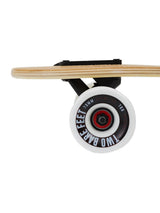 Two Bare Feet "The Hunter" 40in Bamboo Series Longboard Skateboard Complete (White Wheels)