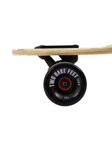Two Bare Feet "The Duke" 41in Bamboo Series Longboard Skateboard Complete (Black Wheels)