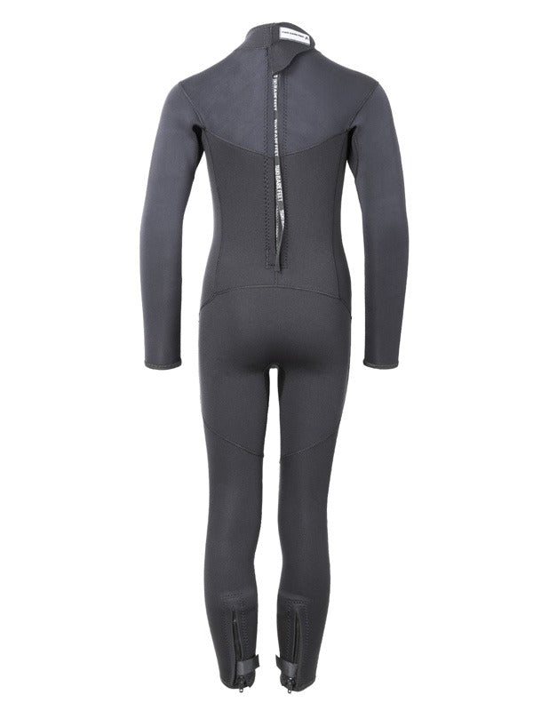 Thunderclap 5/4mm Junior Winter Wetsuit (Black)-S