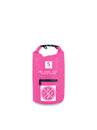 5 Litre Waterproof Dry Bag / Carry Bag (Pink)