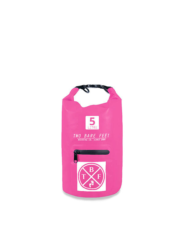 5 Litre Waterproof Dry Bag / Carry Bag (Pink)