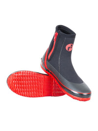 Two Bare Feet 5mm Neoprene Zipped Wetsuit Boots (Red)