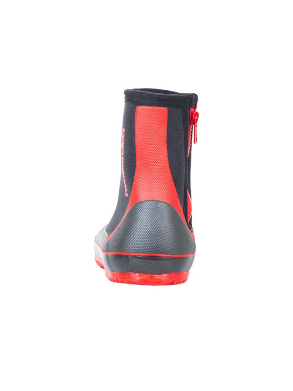 Two Bare Feet 5mm Neoprene Zipped Wetsuit Boots (Red)