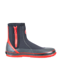 Two Bare Feet 5mm Neoprene Zipped Wetsuit Boots (Red)
