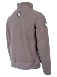 Unisex Sweater Fleece Jacket (Stone)