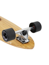 Two Bare Feet "The Chuck" 44in Bamboo Series Longboard Skateboard Complete (Black Wheels)