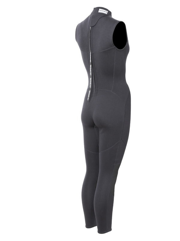 Two Bare Feet Thunderclap 2.5mm Womens Sleeveless Wetsuit (Black)-2XL Short Leg