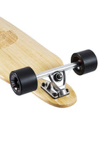 Two Bare Feet "The Berty" 39in Bamboo Series Longboard Skateboard Complete (Black Wheels)