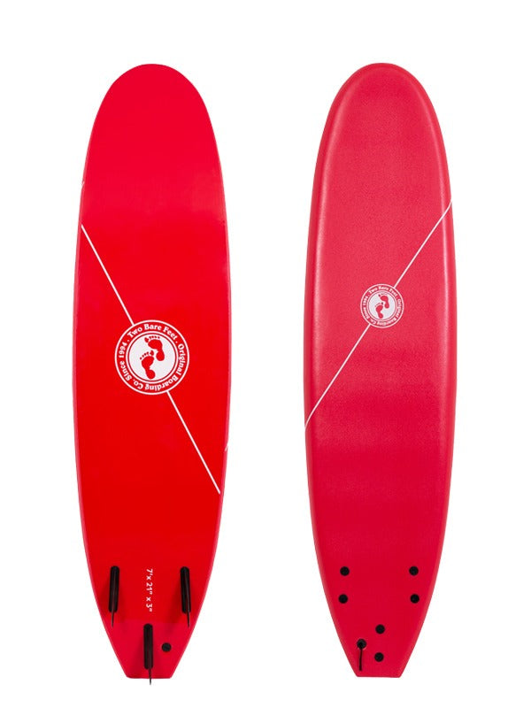 Two Bare Feet Foamy Surfboard & Boardbag Double Package (6ft, 7ft, 8ft)