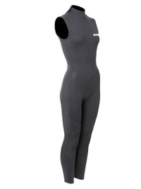 Two Bare Feet Thunderclap 2.5mm Womens Sleeveless Wetsuit (Black)-2XL Short Leg