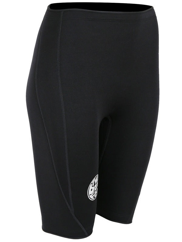 Two Bare Feet Womens Heritage 3mm Wetsuit Shorts (Black)
