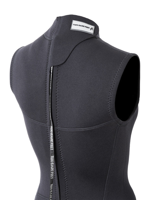 Two Bare Feet Thunderclap 2.5mm Womens Sleeveless Wetsuit (Black)-2XL Short Leg