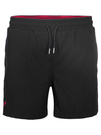 Two Bare Feet Swimming Shorts with Elasticated Waist (Black)