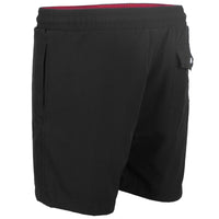 Two Bare Feet Swimming Shorts with Elasticated Waist (Black)