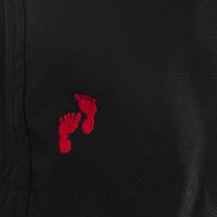 Two Bare Feet Swimming Shorts with Elasticated Waist (Black)