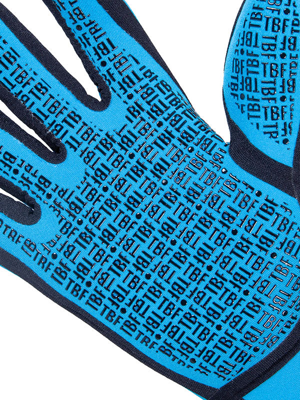 Cold Water 2.5mm Swimming Socks, Gloves and Swim Cap Bundle (Blue)