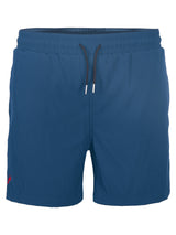 Two Bare Feet Swimming Shorts with Elasticated Waist (Blue)