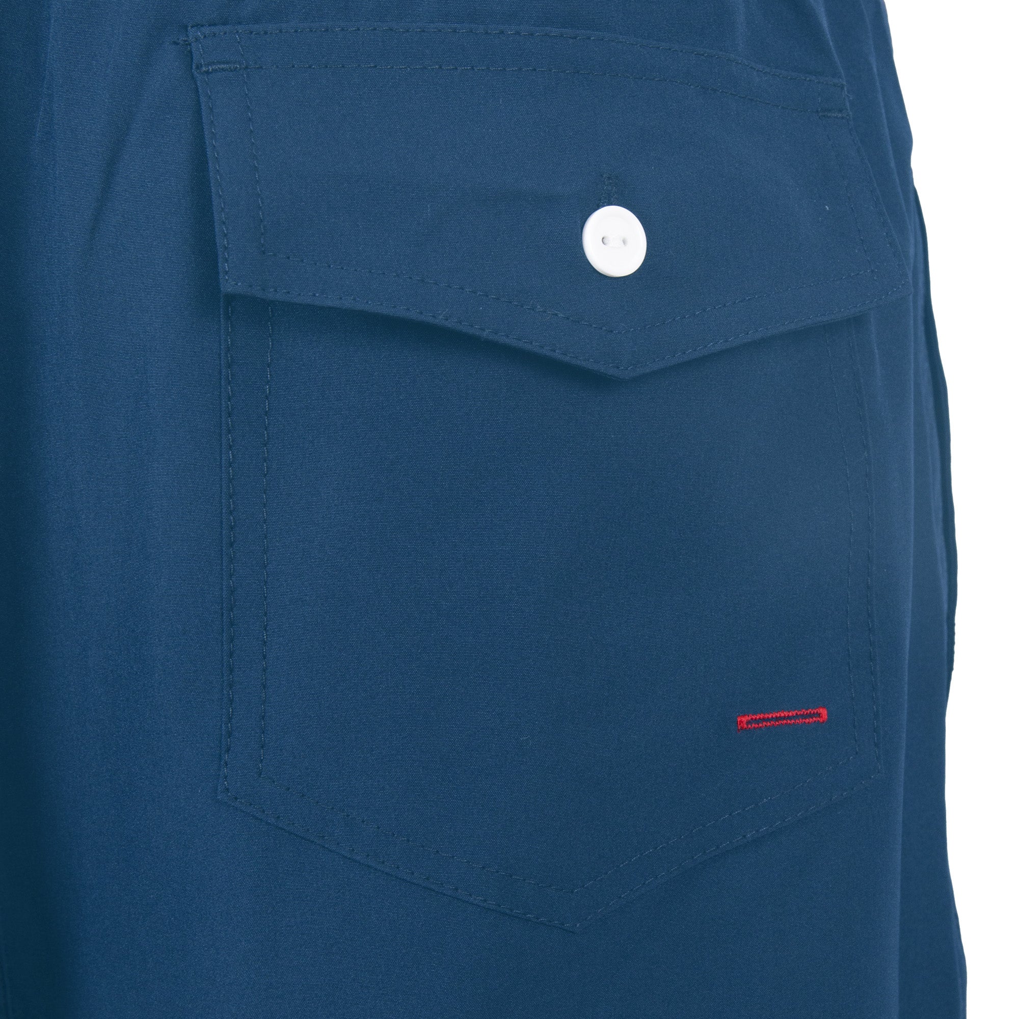Two Bare Feet Swimming Shorts with Elasticated Waist (Blue)