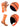 Cold Water 2.5mm Swimming Socks, Gloves and Swim Cap Bundle (Orange)