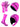Cold Water 2.5mm Swimming Socks, Gloves and Swim Cap Bundle (Pink)