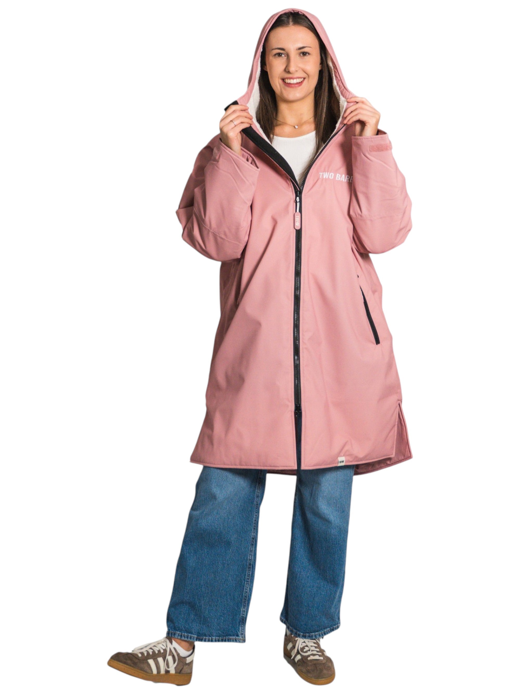 Core Waterproof Changing Robe (Dusk/Cream)