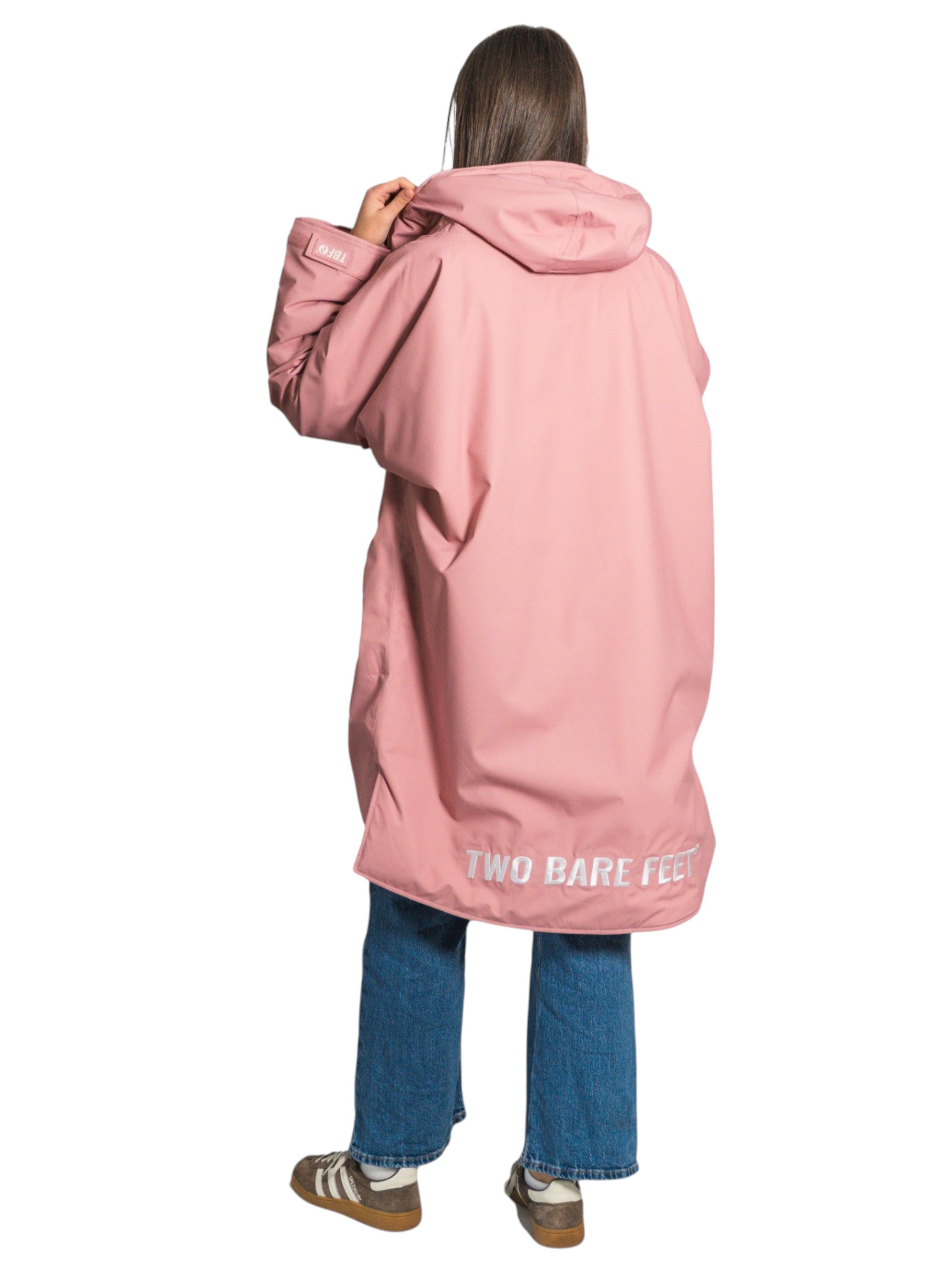 Core Waterproof Changing Robe (Dusk/Cream)