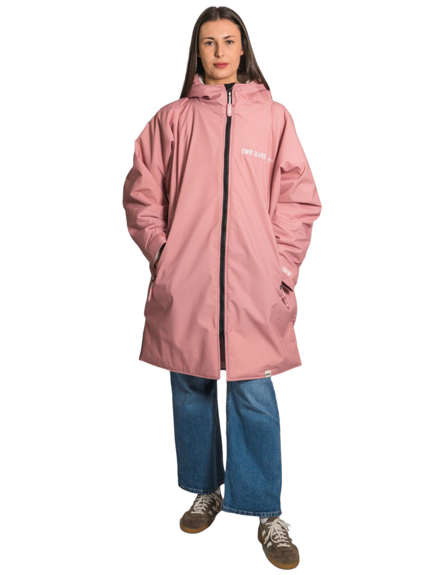 Core Waterproof Changing Robe (Dusk/Cream)