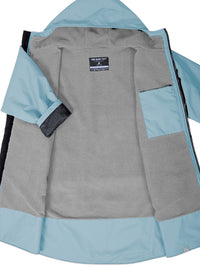 Kids Core Waterproof Changing Robe (Ice Blue/Grey)
