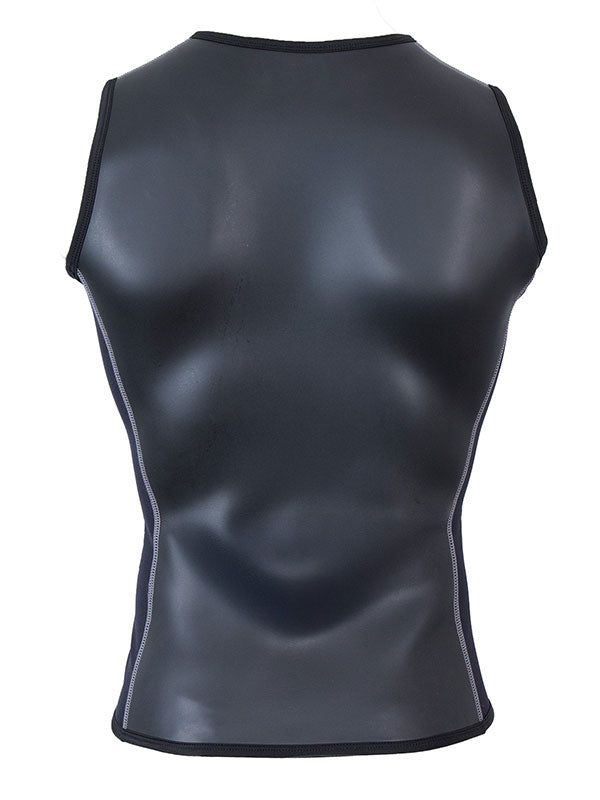 Two Bare Feet Mens Glideskin Sleeveless Wetsuit Jacket (Black)