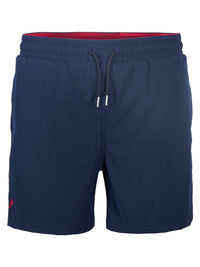 Two Bare Feet Swimming Shorts with Elasticated Waist (Navy)
