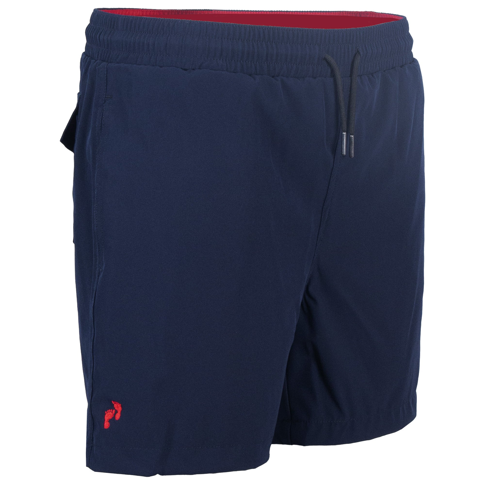 Two Bare Feet Swimming Shorts with Elasticated Waist (Navy)