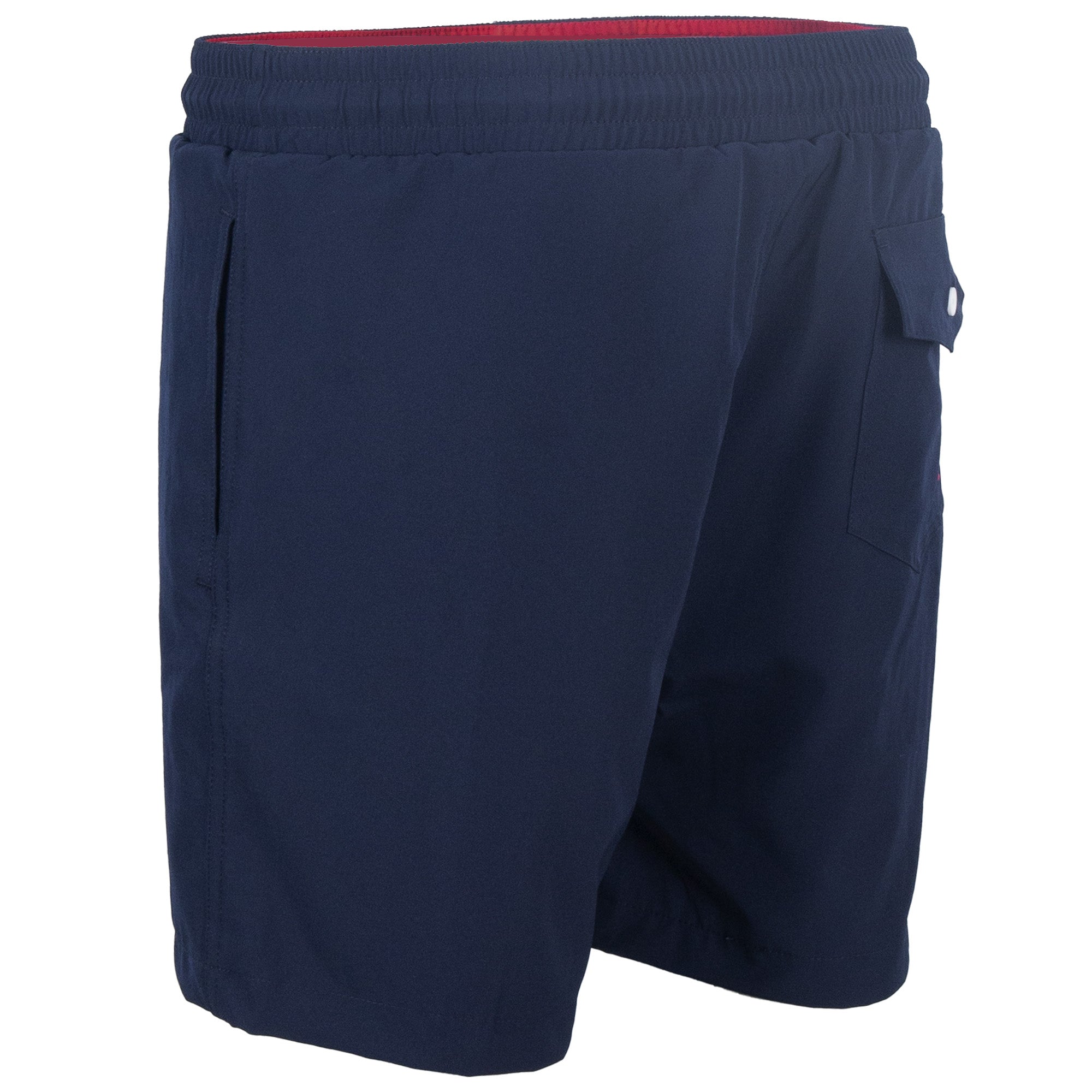 Two Bare Feet Swimming Shorts with Elasticated Waist (Navy)