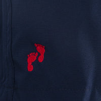 Two Bare Feet Swimming Shorts with Elasticated Waist (Navy)