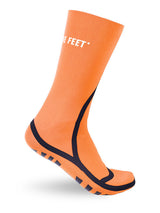 Cold Water 2.5mm Swimming Socks, Gloves and Swim Cap Bundle (Orange)