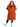 Core Waterproof Changing Robe (Burnt Orange/Sea Green)