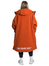 Core Waterproof Changing Robe (Burnt Orange/Sea Green)