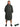 Two Bare Feet Weatherproof Changing Robe with Changing Mat (Khaki/Black)