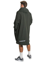 Two Bare Feet Weatherproof Changing Robe with Changing Mat (Khaki/Grey)