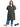 Two Bare Feet Weatherproof Changing Robe with Changing Mat (Khaki/Raspberry)