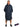 Two Bare Feet Weatherproof Changing Robe with Changing Mat (Marine Blue/Red)