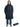 Two Bare Feet Weatherproof Changing Robe with Changing Mat (Marine Blue/Teal)